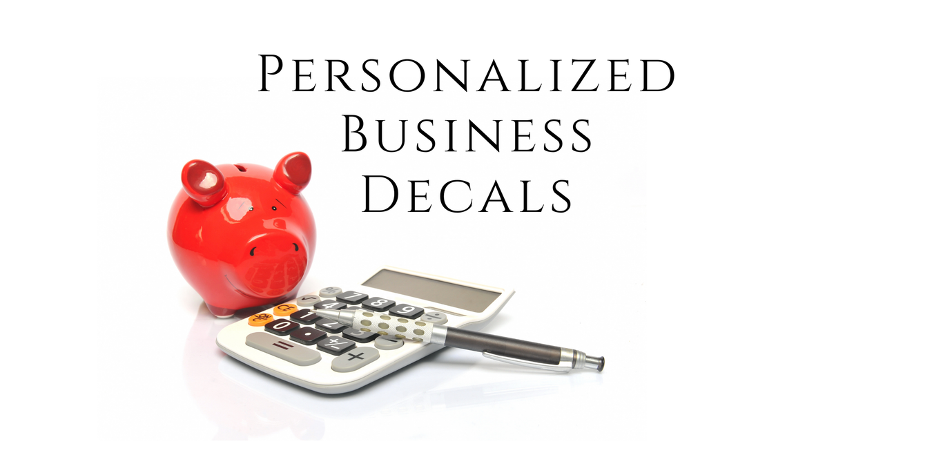Personalized Business Storefront Decals