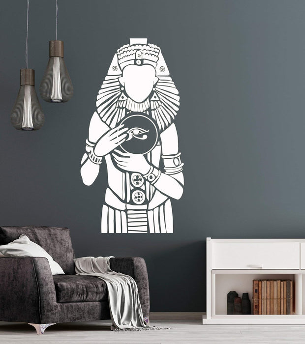 Sale Pharaoh Ancient Egypt Egyptian Large Vinyl Wall Decal Sticker Mural (458ig) L 24.43 in X 45 in