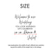 wedding decal size
