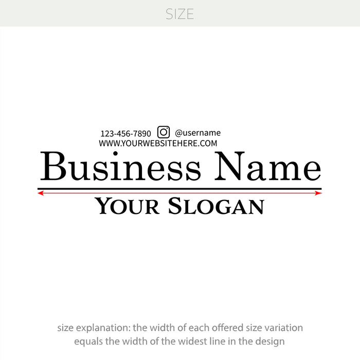 Personalized Business Name Storefront Vinyl Decal – Custom Window & Door Sign for Shops & Offices w035