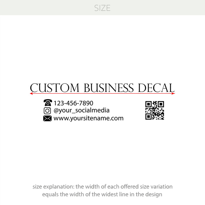 decal size
