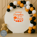 Autumn themed baby shower backdrop decal