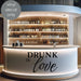 Drunk in Love Vinyl sign, wedding bar decor, black decal