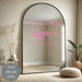 Custom Bridal Shower Welcome sign, pink decal on mirror