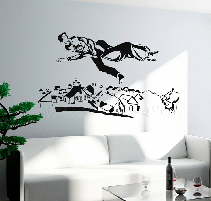 wall art Chagall abstract black