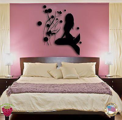 Wall Stickers Mermaid Sea Ocean Marine Decor for Bedroom  z1287