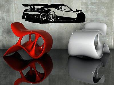 Wall Vinyl Decal Pagani Zonda R Super Cars Art Sticker Unique Gift (m033)