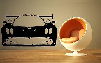 Wall Vinyl Art Sticker Pagani Zonda Roadster Super Cars Racing Unique Gift (m035)