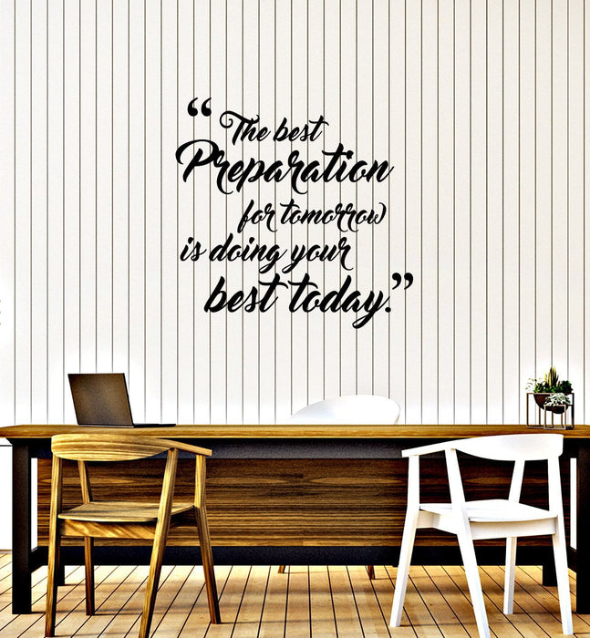 Vinyl Wall Decal Inspirational Quote Office Saying Motivation Decor Stickers Mural (ig5632)