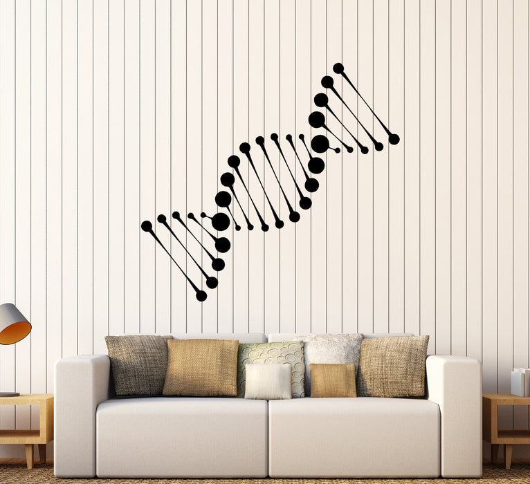 Wall Decal DNA Biology Medicine Bioengineering Science Vinyl Sticker (ed1863)