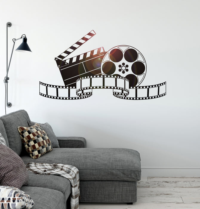 Vinyl Wall Decal Filming Art Cinema Film Movie Stickers Mural Unique Gift (ig4642)