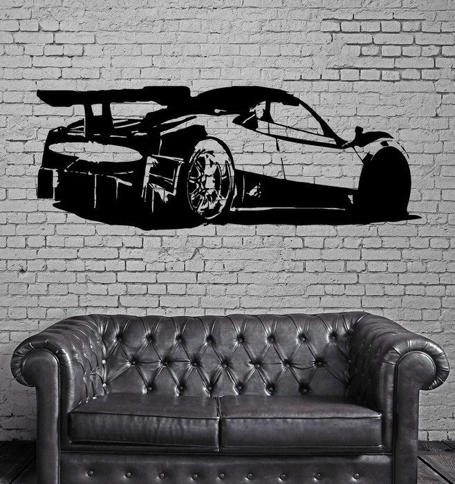 Wall Vinyl Decal Pagani Zonda R Super Cars Art Sticker Unique Gift (m033)
