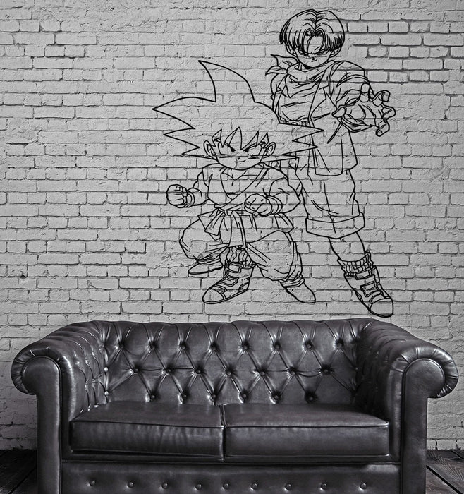 Wall Vinyl Art Sticker Decal Cartoon Dragonball Z Action Manga Anime Unique Gift (m304)