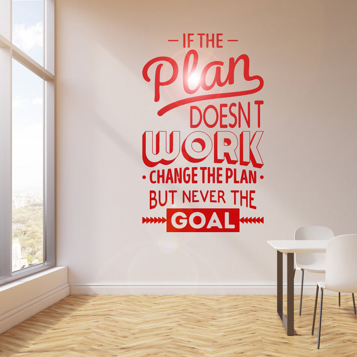 Vinyl Wall Decal Inspire Office Quote Decoration Motivation Stickers Mural Unique Gift (ig4390)