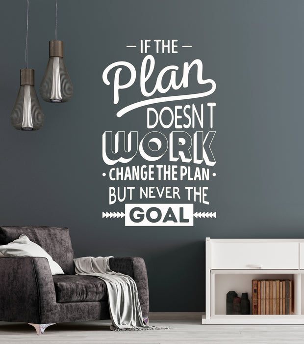 Vinyl Wall Decal Inspire Office Quote Decoration Motivation Stickers Mural Unique Gift (ig4390)
