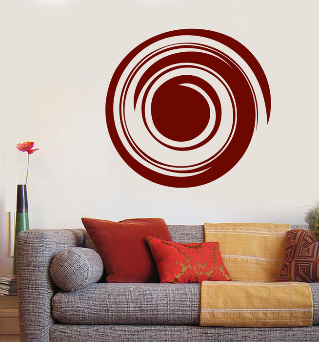 Enso Circle Yoga Mediation Balance Decor Wall Vinyl Decal Sticker Unique Gift (n921)