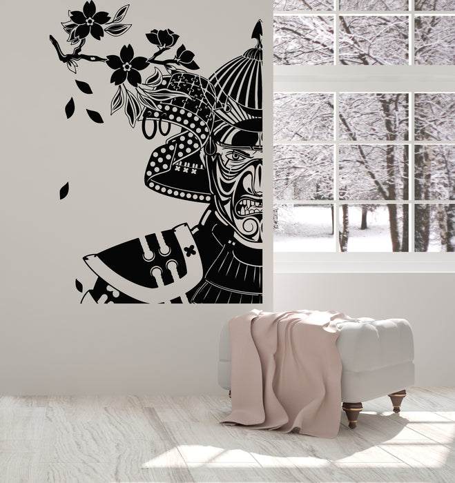 Vinyl Wall Decal Samurai Japanese Warrior Martial Arts Fight Stickers Mural (g3951)