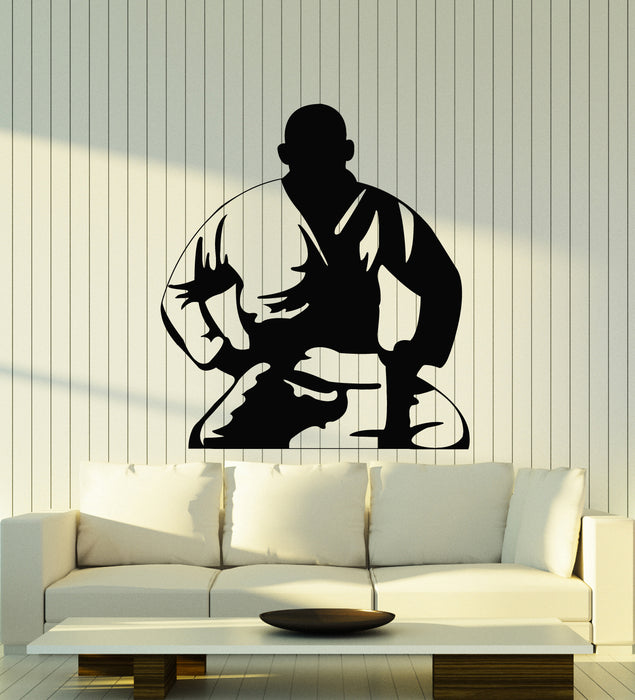 Vinyl Wall Decal JIu Jitsu Martial Arts Gym Fight Sports Art Stickers Mural (g5866)