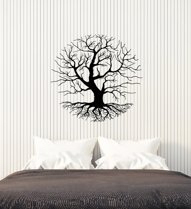 Vinyl Wall Decal Tree Branches Gothic Style Nature Decoration Stickers (3804ig)