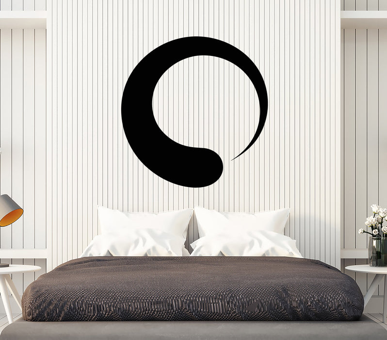 Vinyl Wall Decal Enso Circle Symbol Buddhism Yoga Meditation Stickers Unique Gift (2097ig)