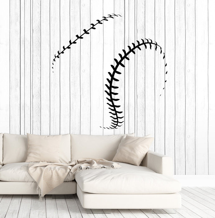 Vinyl Wall Decal Baseball Ball Fan Decor Boys Man Sport Sticker (ig4765)