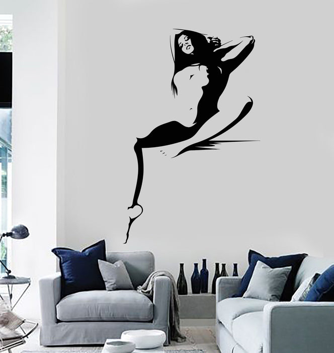 sexy girl wall sticker