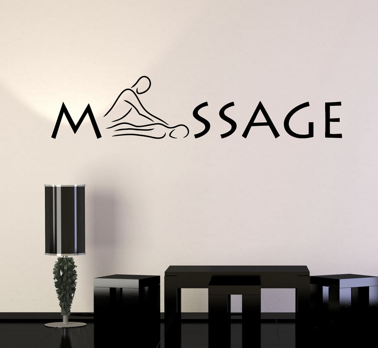 Vinyl Decal Wall Sticker Decor for Massage Salon Relax Spa Salon Beauty Health Decoration Unique Gift (ig2005)