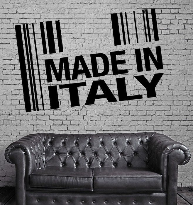 Restaurant Italian Food Business Pizza Store Wall Art Decor Vinyl Sticker Unique Gift z629
